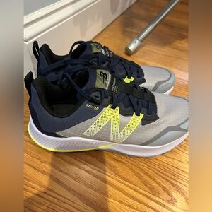 New Balance Navy and Neon Yellow Athletic Shoes